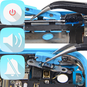 iPhone 5c Power, Volume Mute Button Replacements