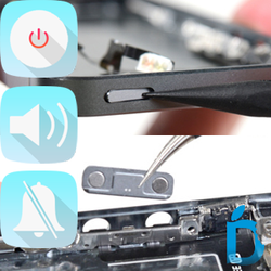 iPhone 5s Power Volume Mute Button Replacements