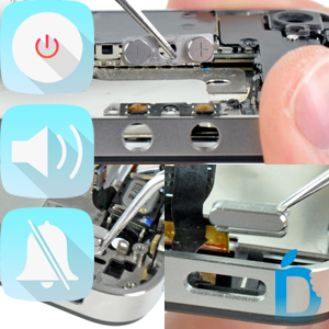 iPhone 4 Power Volume Mute Button Replacements